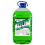 Жидкость стеклоомывающая зима готовая Чисто Плюс до -25С 4л