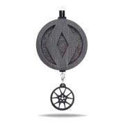 Арома подвеска грузовая RENAULT с мини-брелоком в черном цвете (КОМПЛЕКТ)