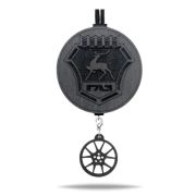 Арома подвеска Г с мини-брелоком в черном цвете (КОМПЛЕКТ)