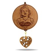 Арома подвеска Мерлин Монро с мини-брелоком (КОМПЛЕКТ)