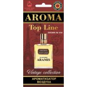Ароматизатор AROMA TOP LINE №v04 ARAMIS картон винтаж