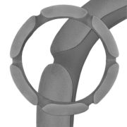 Оплетка SKYWAY Sponge classic XL Серая замша 6 подушечек