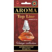 Ароматизатор AROMA TOP LINE №v12 Salvador Dali картон винтаж