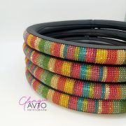 Оплетка Роскошь красный бархат