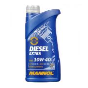 Масло моторное MANNOL 10W40 Diesel Extra (CH-4/SL; B3/A3) п/с (1л)
