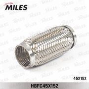 Гофра глушителя MILES (HBFC45X152) 45x152