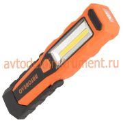 Фонарь - переноска светодиодный 3 СОВ + 1 LED, Li-ion 1800 mAh АвтоДело (44310)