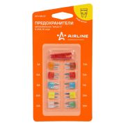 Предохранитель флажковый Мини набор 5-30А 10шт (AFU-MK-07) AIRLINE