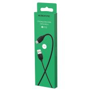Кабель USB - MicroUSB/Android 1м 2.4A черный BOROFONE BX19