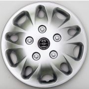 Колпаки декоративные R-16 серебро STAR Мекадор  перед (2шт)