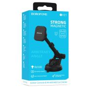 Держатель телефона на панель/лобовое стекло Vandav (магнитный) черный BOROFONE BH21