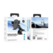 Держатель телефона на панель (раздвижной) черный BOROFONE BH93