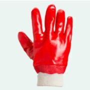 Перчатки Ladoni с обливом полным красные DOLONI
