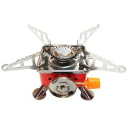 Портативая газовая плитка (с пьезоподжигом, складная, чехол,(110х110мм) трансформер