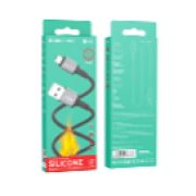 Кабель USB - micro USB /Android 1м 2.4A черный BOROFONE BX83