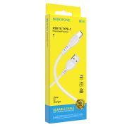 Кабель USB - Type-C 1м 3A белый Triumph BOROFONE BX51