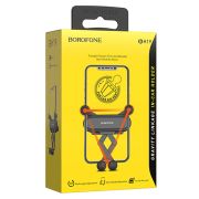 Держатель телефона на панель (магнитный) черный/серый BOROFONE BH96