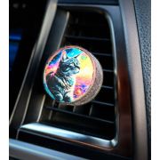 Ароматизатор в дефлектор Кот цветной