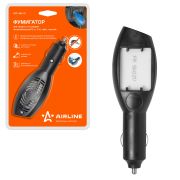 Фумигатор для защиты от комаров автомобильный 12V/5W табл., черный AIRLINE
