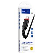 Дата-кабель Victory USB - Lightning 2.4А 1м синий HOCO X59