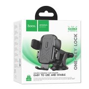 Держатель телефона (раздвижной) черный HOCO H65