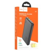 Портативный аккумулятор Tacker 3A 10000 мАч черный HOCO J87