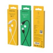 Кабель USB - Type-C 1м 3A черный Triumph BOROFONE BX19