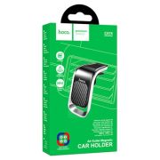 Держатель Universe в дефлектор (магнитный) черный/серебристый HOCO CA74