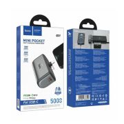 Портативный аккумулятор Type-C 5000Ah PD(20W) черный HOCO Q31