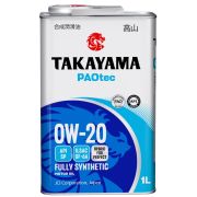 Масло моторное TAKAYAMA 0W20 SP/GF-6 PAOtec (1л) синт. ж/б