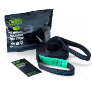 Трос буксировочный динамический HITCH PROF Лента, масса авто 6 т, разрывная 18 т, 8м, петля-петля