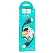 Дата-кабель Cool USB - Type-C 3А 1м черный HOCO X90
