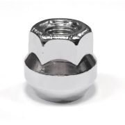 Гайка M10x1,25X21 открытая, конус, хром, ключ 17мм (для квадроциклов)