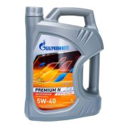 Масло моторное Gazpromneft Premium N 5W40 API SN/CF ACEA A3/B4 (5л)