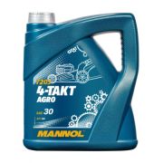 Масло моторное 4T Mannol AGRO SAE 30 4л (SG) для с/х техники