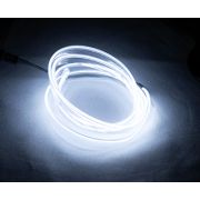 Неоновая нить для подсветки салона (Белый) 5м 12В