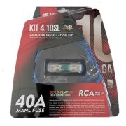 Набор проводов ACV 4.10SL (Silver=ECO) (4-кан усил-ля 10AWG/ATC 30A)