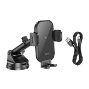 Держатель телефона на панель (с беспроводной зарядкой) HOCO HW5