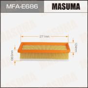 ФОВ MASUMA (MFAE686) = 165460509R , 165467674R , 165469843R