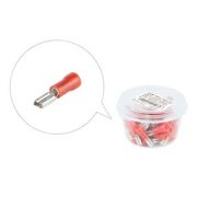 Клемма с изоляц. МАМА 2,8мм с изоляцией (под провод от 0,50 до 1,50мм кв, красная) (уп.50шт)