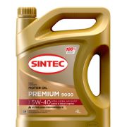 Масло моторное Sintec 5W40 Premium 9000 SN/CF A3/B4 синт (4л)