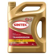 Масло трансмиссионное Sintec 75W90 GL-4/GL-5 (4л)