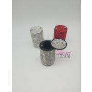 Пепельница из страз,цвет черный