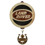 Арома подвеска LAND ROVER (коричнево-белый)