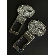 Заглушка на ремень безопасности Mazda со стразами (1шт)