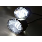 Противотуманные фары светодиодные (Калина, Гранта, Ларгус) 12/24V (2шт/ком) с регулировкой