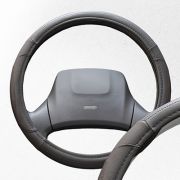 Оплетка SKYWAY Design Art- 4 L Серая экокожа