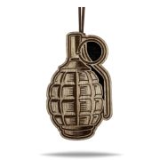 Арома подвеска Граната в коричнево-белом цвете