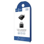 Адаптер (переходник) Type-C (m) - USB (f) черный HOCO UA5