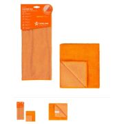 Салфетка микрофибра + коралловая ткань 40*35см AIRLINE (ABA04)